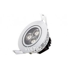 Светильник IM-85AW Warm White 30deg (3x2W, 220V)