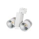 Светодиодный светильник LGD-2271WH-2x30W-4TR Warm White 24deg