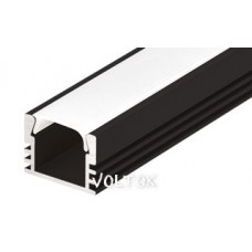 Алюминиевый Профиль PDS-S-2000 ANOD Black RAL9005